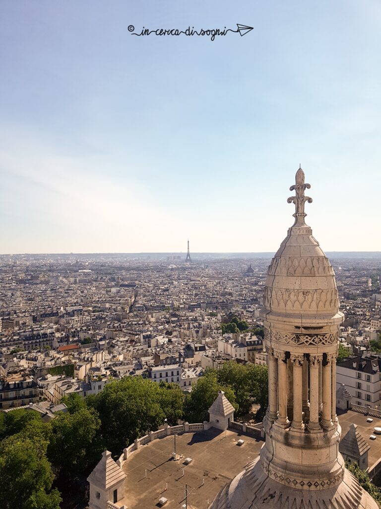 Parigi: vista dalla cupola della Basilica